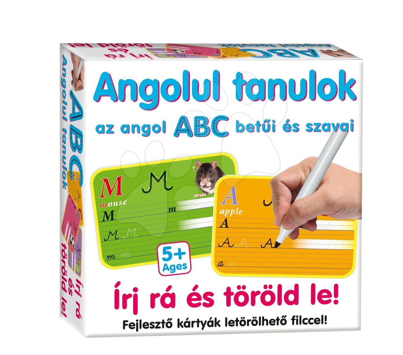 Dohany tabla didactica Scrie pe el si sterge-l! 5 ani+ Engleza