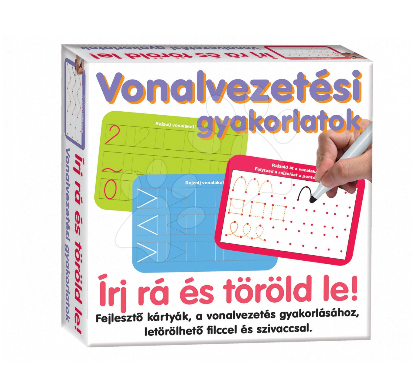 Dohany tabla didactica Scrie pe el si sterge-l! 5 ani+ Trasarea liniilor