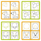 Dohany tabla educativa Invat sa desenez 3 ani+ Animale