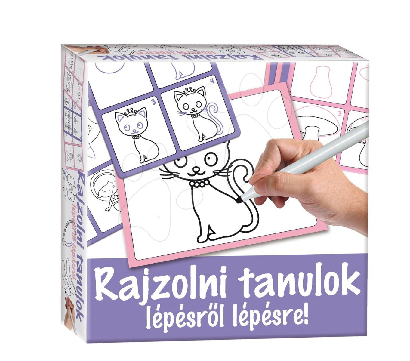 Dohany tabla educativa Invat sa desenez 3 ani+ Girl Imagine principală a produsului