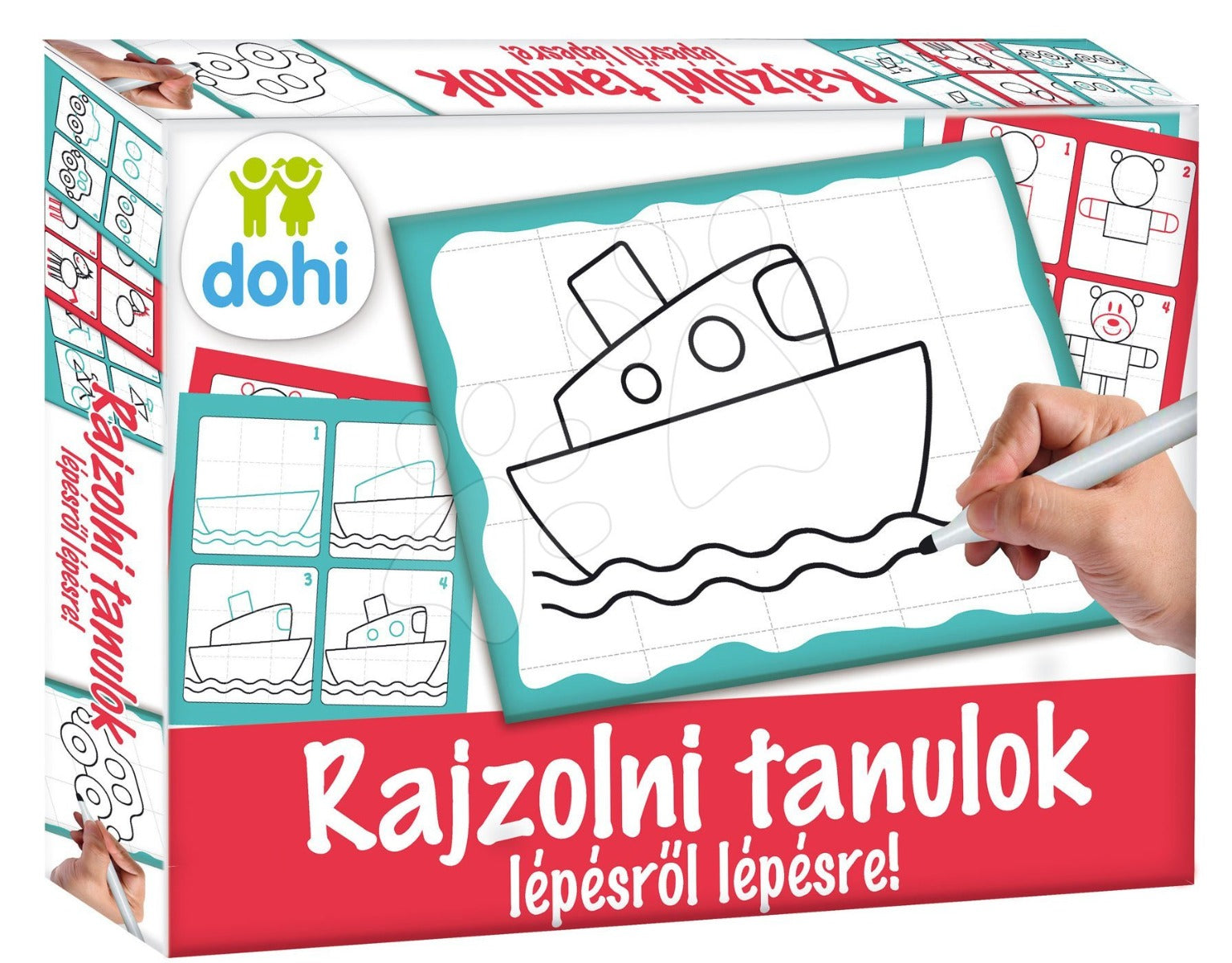 Dohany tabla mare educativa Invat sa desenez 3 ani+ Boy