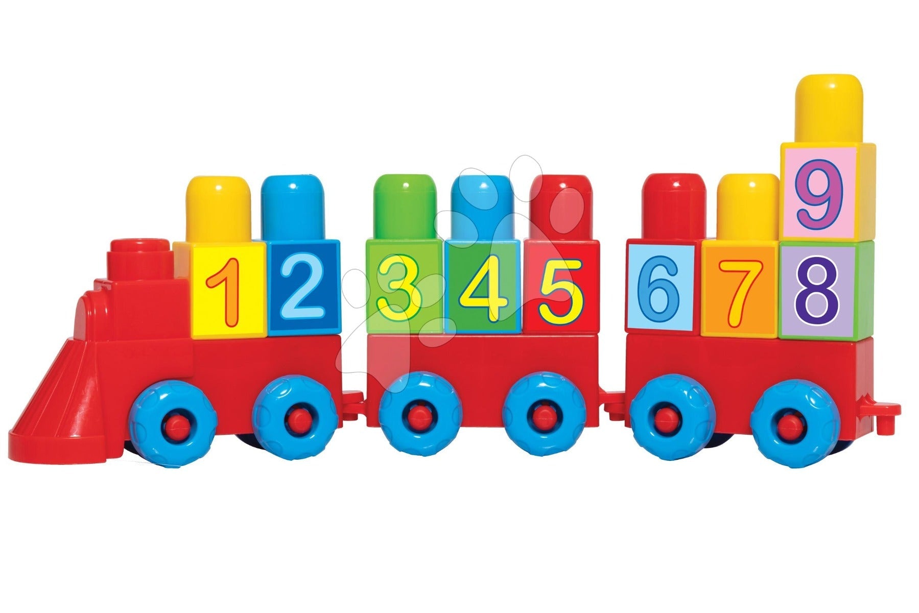 Dohany trenulet cu cuburi didactice 18m+ Imagine principală a produsului