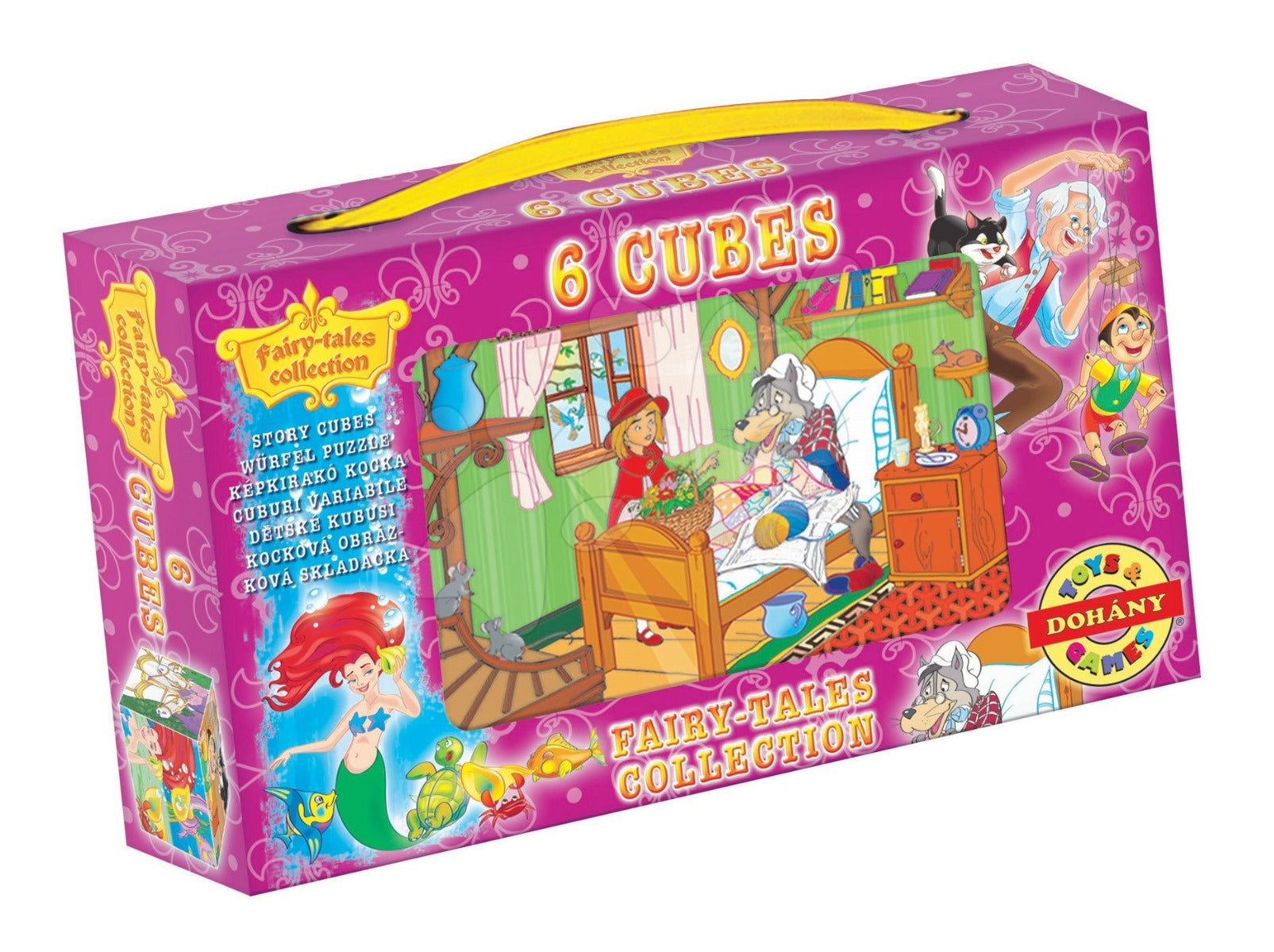 Dohany 6 cuburi cu povesti de tip puzzle 3 ani+ Fairy-Tales