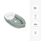 Doomoo Baby Nest din bumbac organic Cocoon 0m+ Tetra Jersey Green