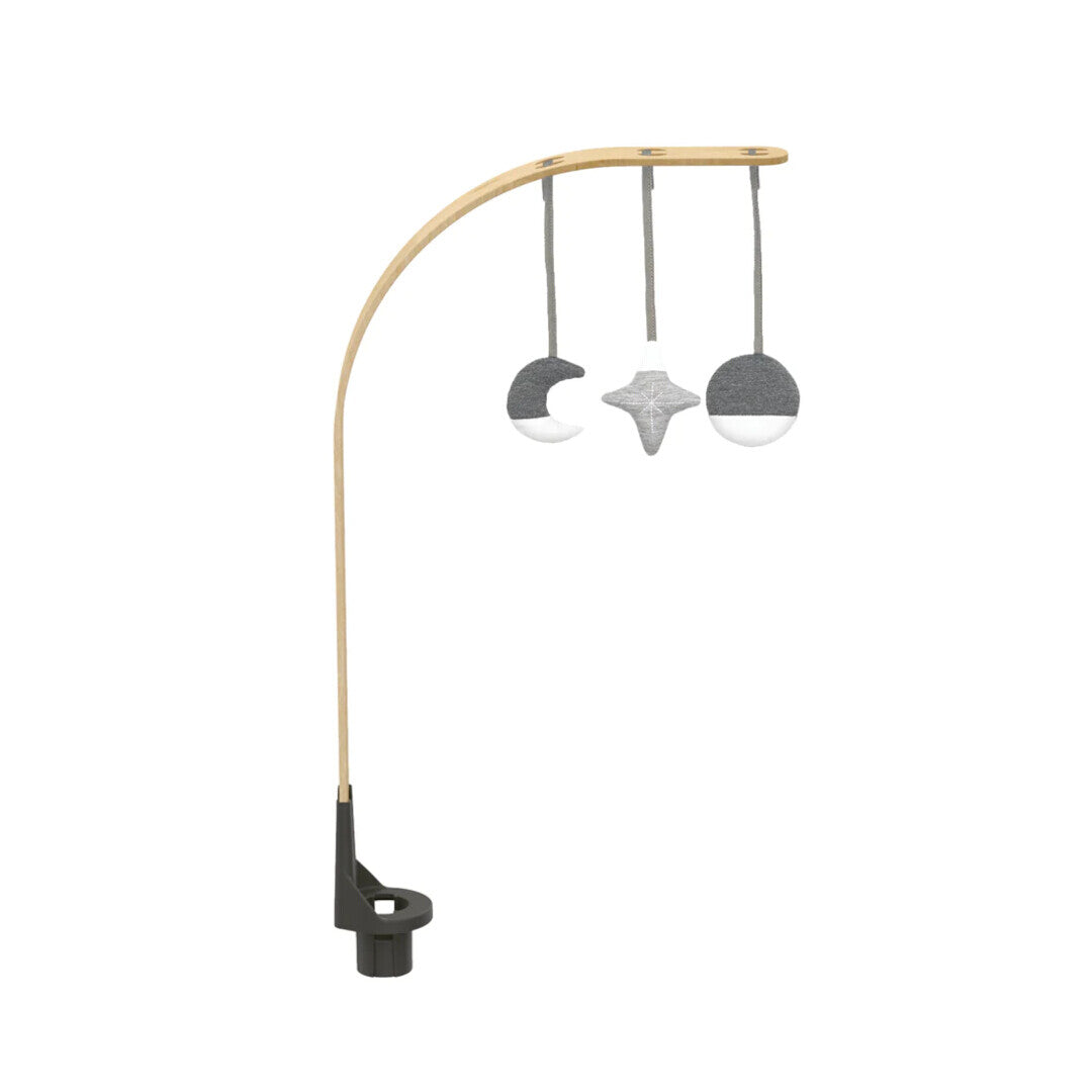 Doomoo bara din lemn cu jucarii pentru sezlongul Seat'n Swing 0m+ 