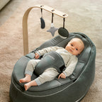 Doomoo bara din lemn cu jucarii pentru sezlongul Seat'n Swing 0m+ 