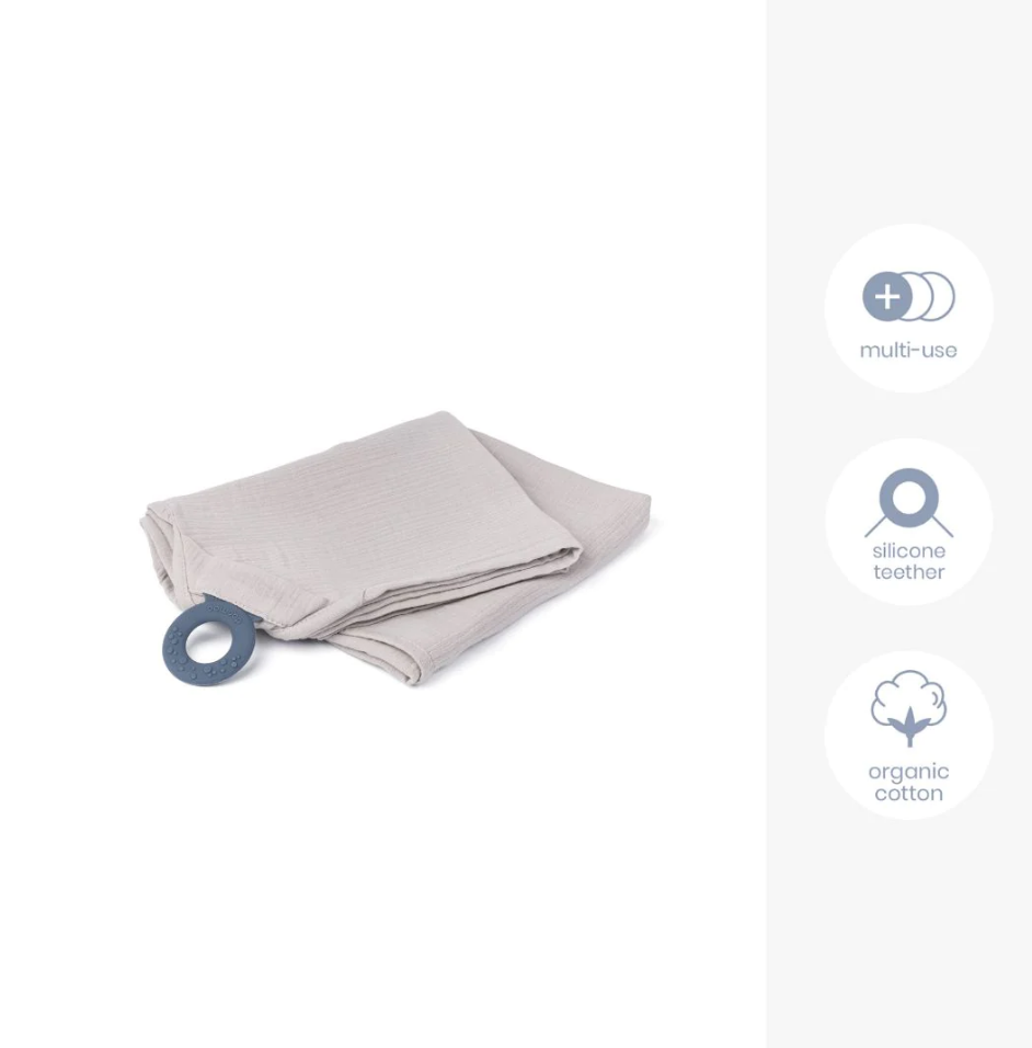 Doomoo esarfa pentru alaptat multifunctionala Mom’n Play Almond