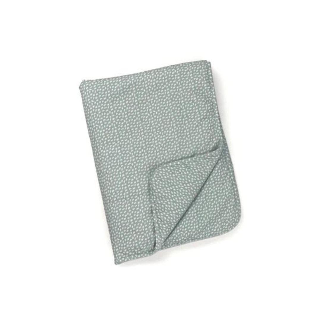 Doomoo paturica ultradelicata bumbac organic 0m+ Cloudy Kaki