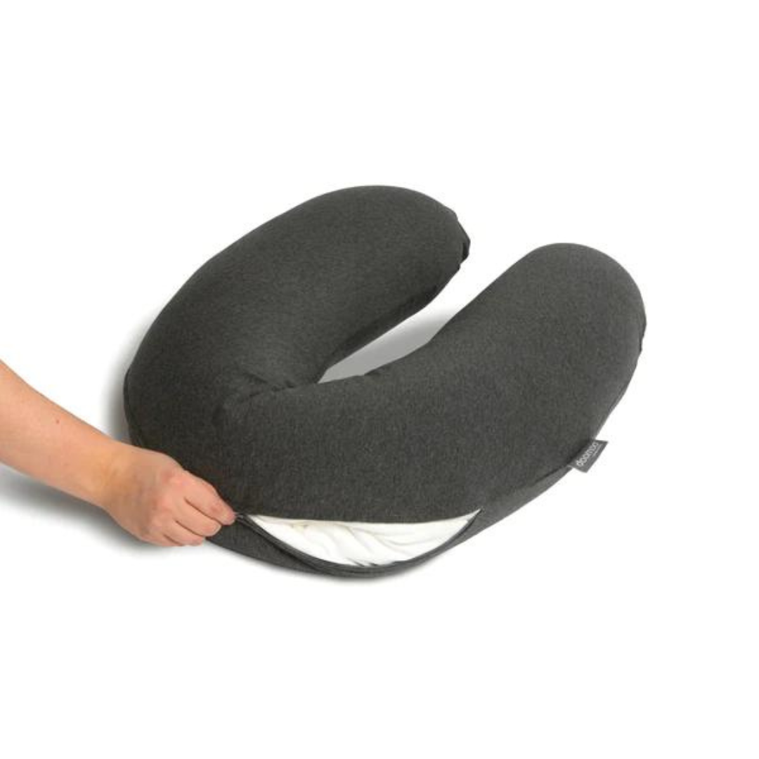 Doomoo perna pentru alaptat mare 3in1 Buddy Chine Anthracite