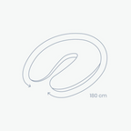 Doomoo perna pentru alaptat mare 3in1 Buddy Leaves Aqua Green