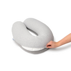 Doomoo perna pentru alaptat mare 3in1 Buddy Light Grey