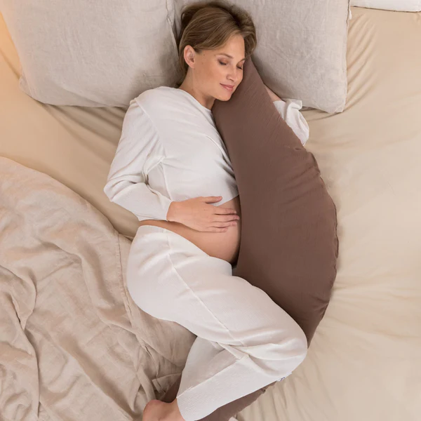 Doomoo perna pentru alaptat mare 3in1 Comfy Big Tetra Chocolate 