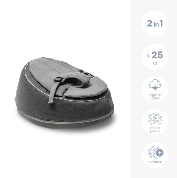 Doomoo sezlong multifunctional Seat’n Swing 0m+ Anthracite