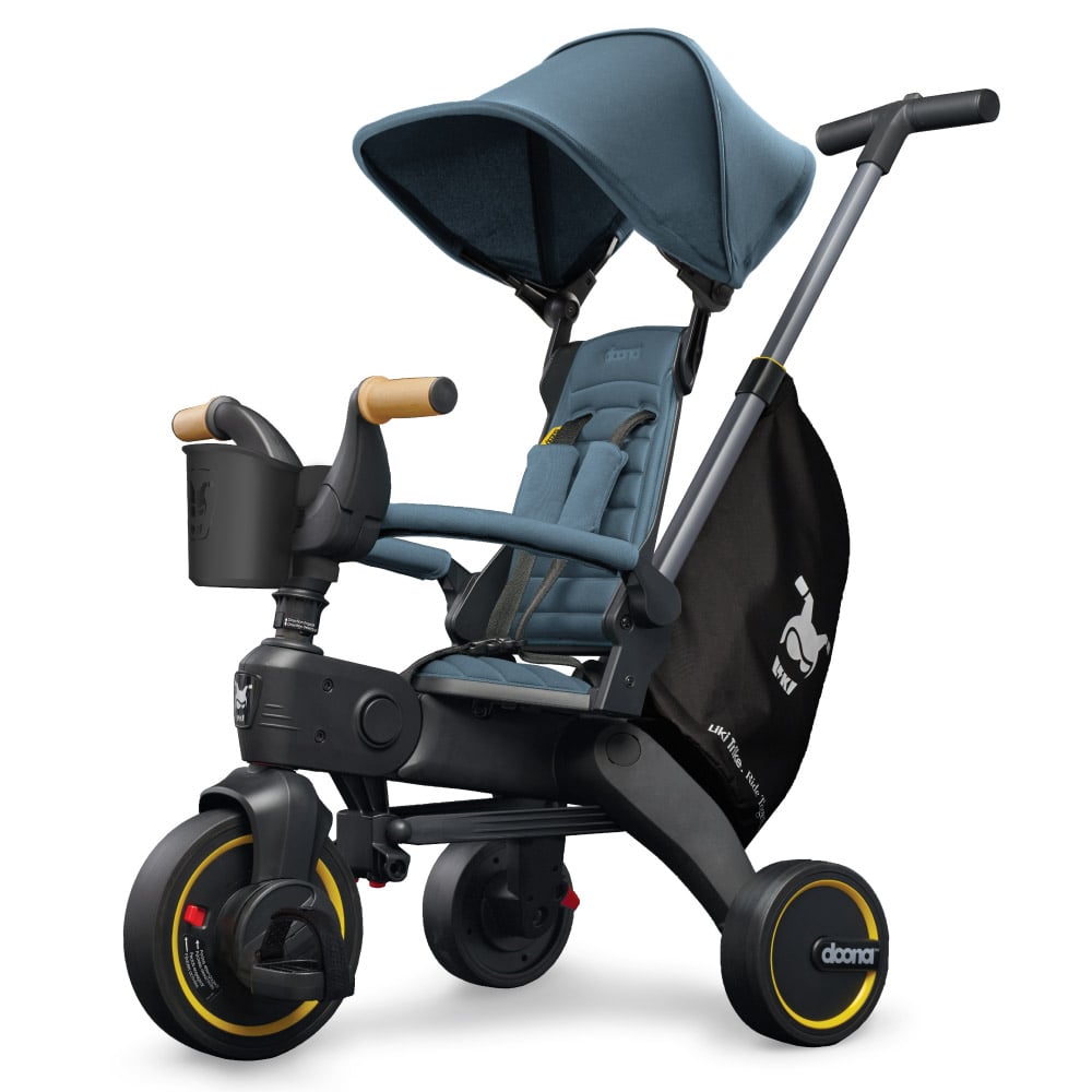 Doona tricicleta pentru copii Liki Trike S5 10m+, Nitro Black 01 Imagine principală a produsului