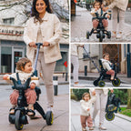 Doona tricicleta pentru copii Liki Trike S5 10m+ Ocean Blue