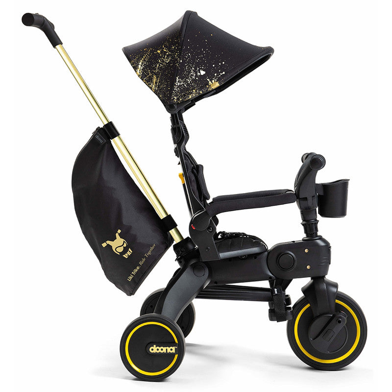 Doona tricicleta pentru copii Liki Trike 10m+, Gold Editie Limitata Imagine secundară a produsului
