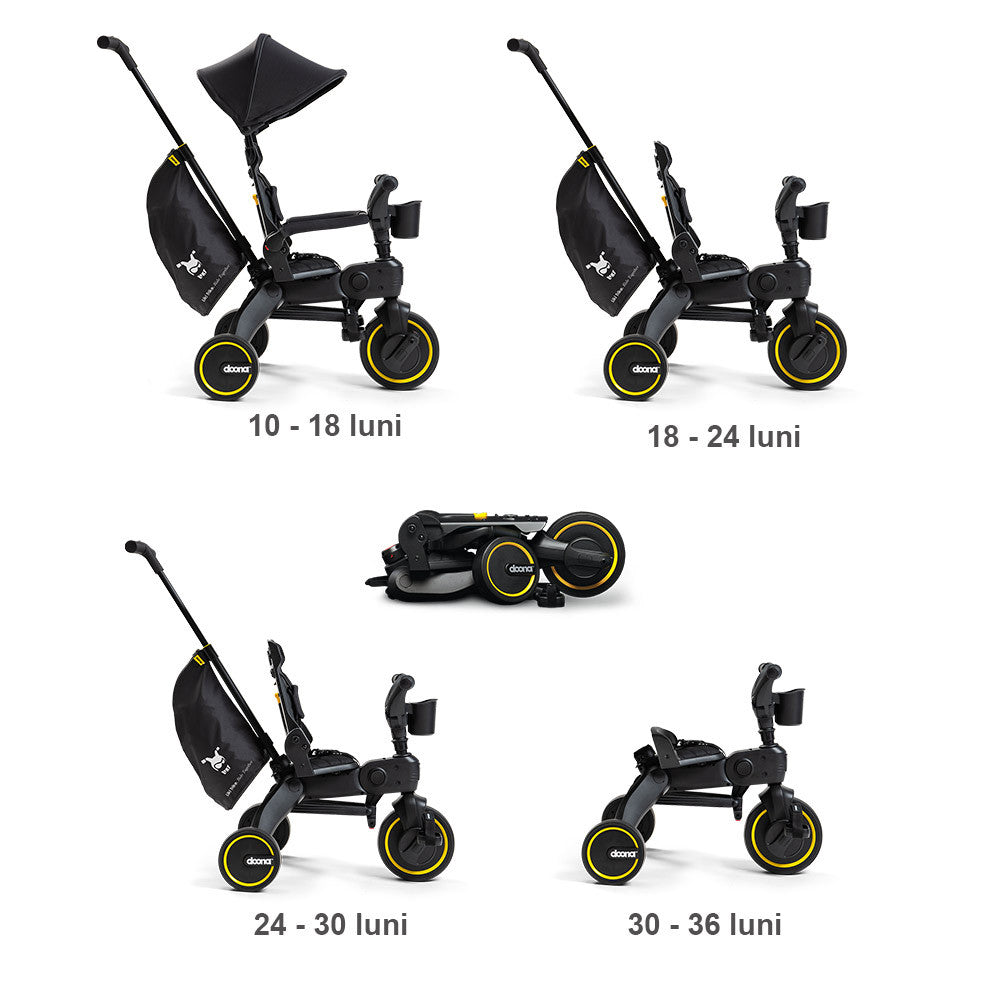 Doona tricicleta pentru copii Liki Trike 10m+