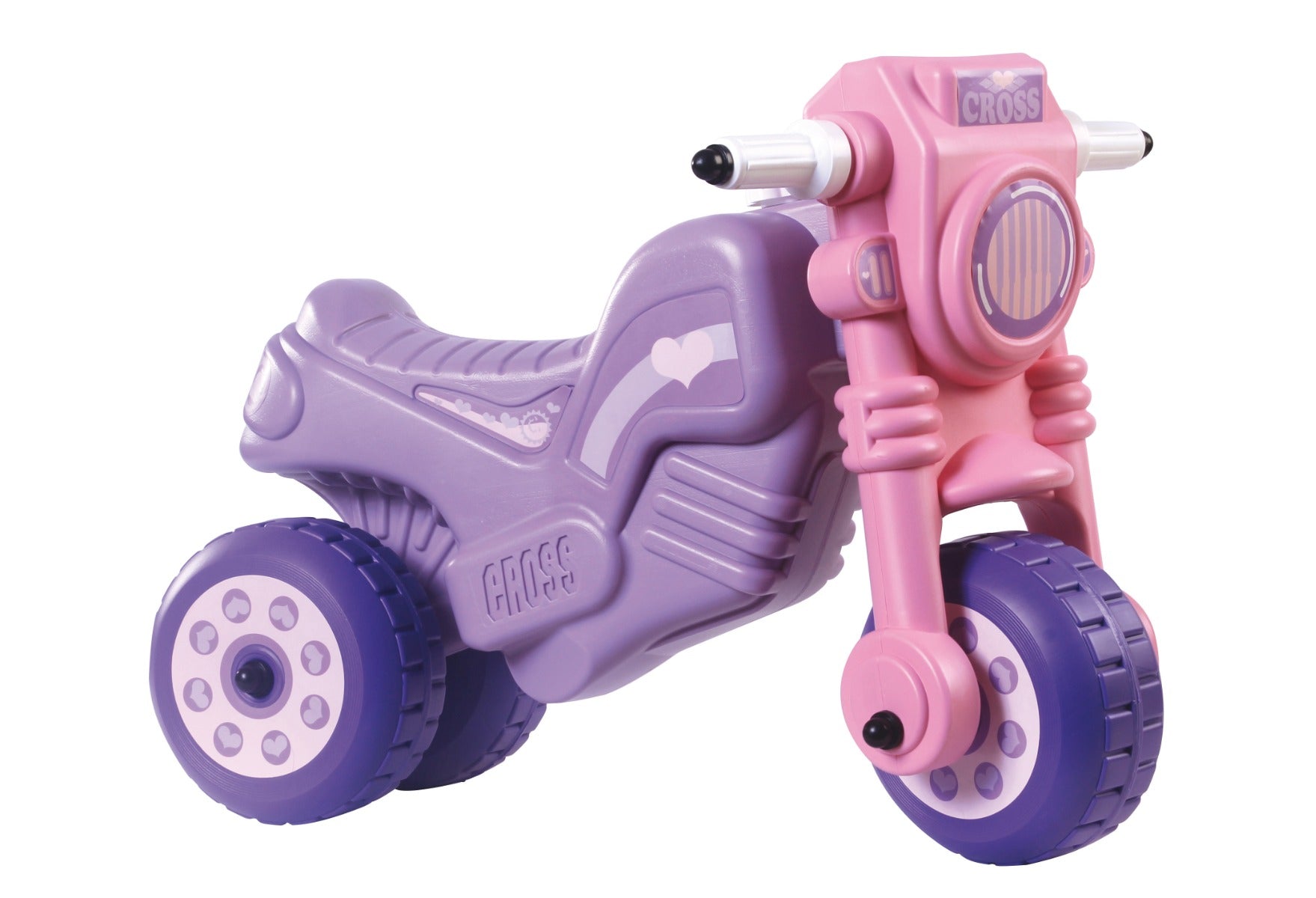 Dorex Toys motor CROSS plastic fara pedale 3 ani+ Light Purple Imagine principală a produsului