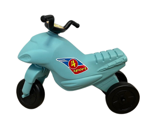 Dorex Toys motor plastic fara pedale Super Bike 4 Maxi 3 ani+ Aqua Imagine principală a produsului