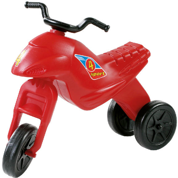 Dorex Toys motor plastic fara pedale Super Bike 4 Maxi 3 ani+ Red Imagine principală a produsului