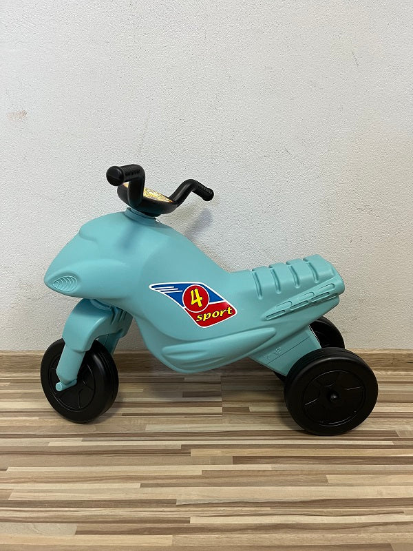 Dorex Toys motor plastic fara pedale Super Bike 4 Mini 18m+ Aqua