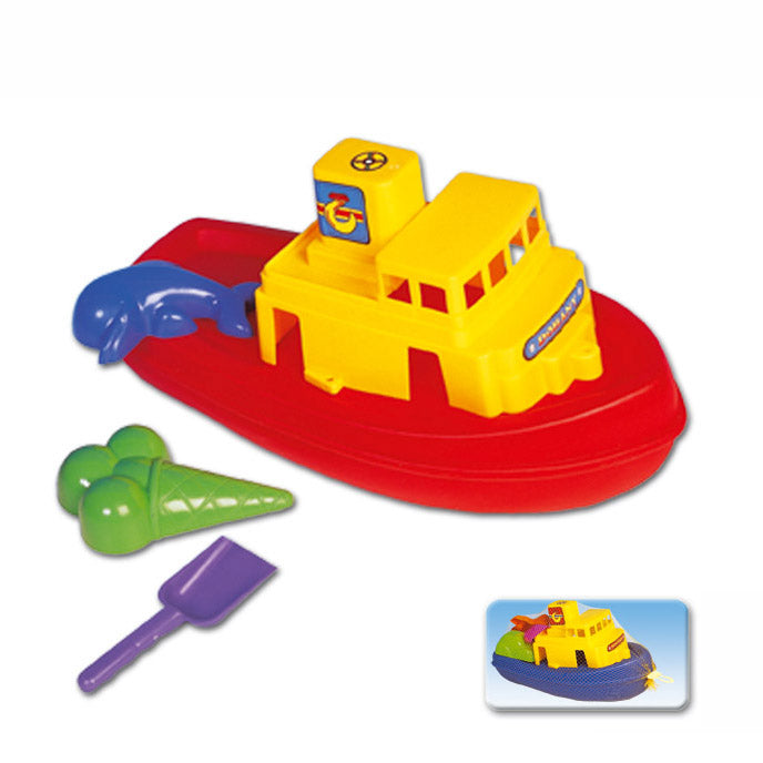 Dorex Toys set jucarie vapor cu forme pentru nisip 3 ani+ 445 Imagine principală a produsului