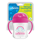 Dr. Brown's cana cu maner si cioc moale Soft Spout Transition Cup 6m+