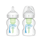 Dr. Brown's biberon anti-colici PP Options+ gat larg 150 ml 1/0m+ 2 buc