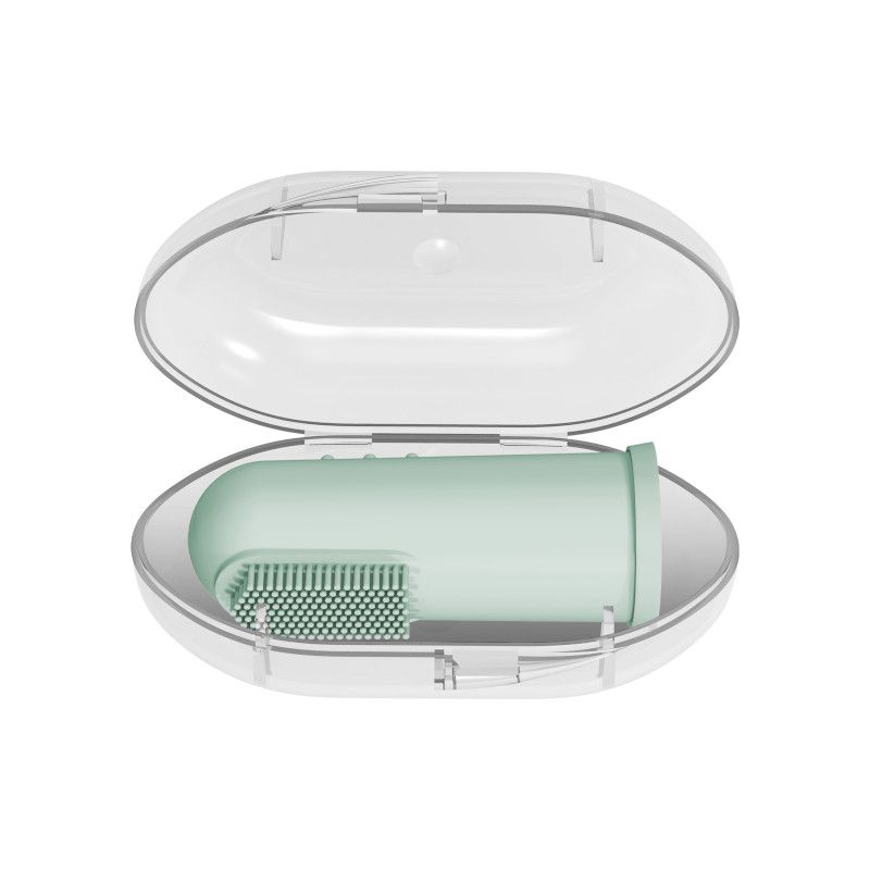 Dr. Brown's periuta de dinti tip degetar din silicon 0m+ Green