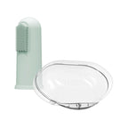 Dr. Brown's periuta de dinti tip degetar din silicon 0m+ Green