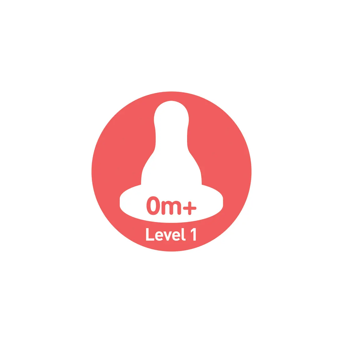 Dr. Brown's tetina silicon gat ingust 1/0m+ 2 buc