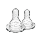 Dr. Brown's tetina silicon gat ingust 2/3m+ 2 buc