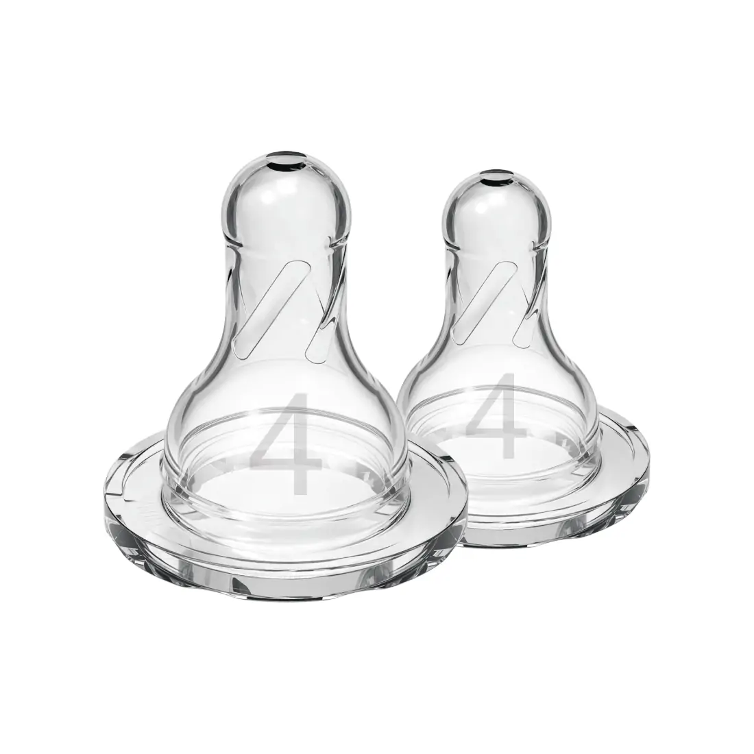 Dr. Brown's tetina silicon gat ingust 4/9m+ 2 buc