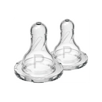 Dr. Brown's tetina silicon gat ingust nivel prematuri P/0m+ 2 buc