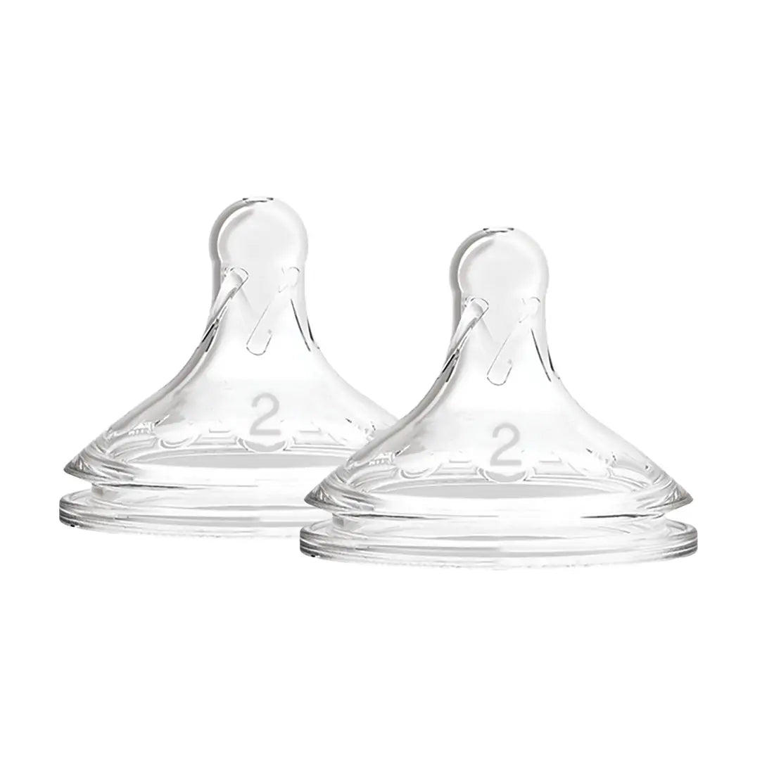 Dr. Brown's tetina silicon Options+ cu gat larg 2/3m+ 2 buc