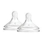 Dr. Brown's tetina silicon Options+ cu gat larg 4/9m+ 2 buc