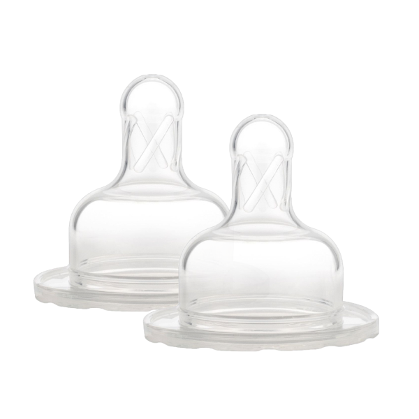 Dr.Brown's Tetine silicon cu gat larg P/0m+ 01