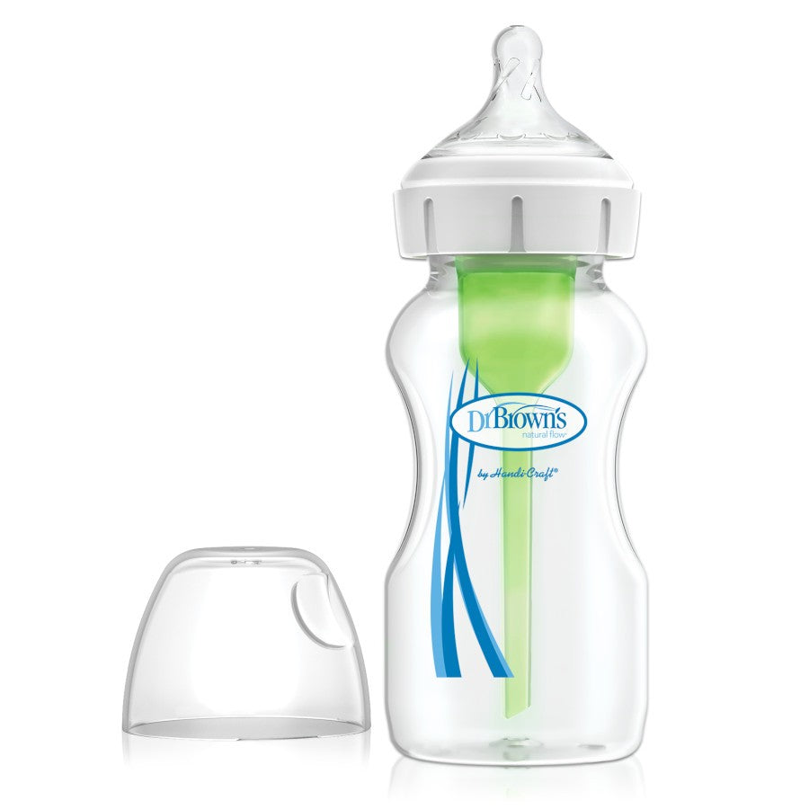 Dr. Brown's biberon Options+ gat larg 270 ml 0m+, 1 buc 01