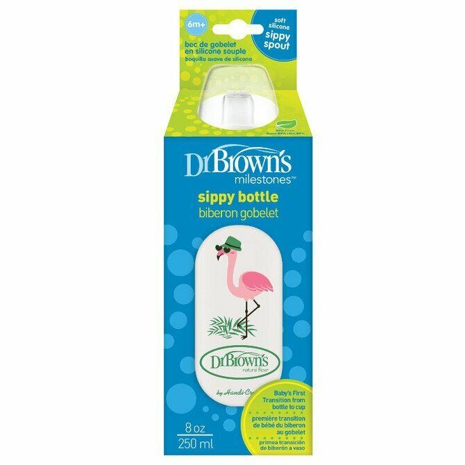 Dr. Brown's biberon tranzitie gat standard Sippy Bottle 250 ml 02