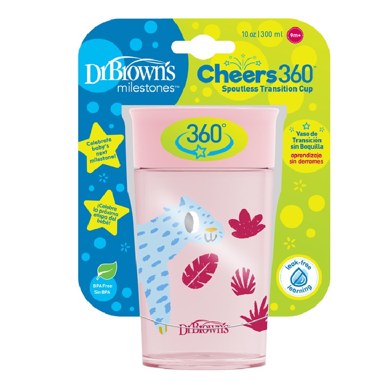 Dr. Brown's canita tranzitie Cheers 360 de 300 ml 9m+  03
