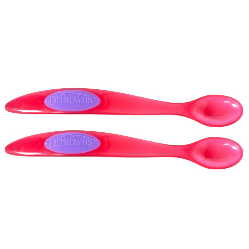 Dr. Brown's lingurite copii Infant Feeding Spoons 4m+, 2 buc 01 Imagine principală a produsului