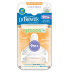 Dr. Brown's tetina silicon Options+ cu gat larg  nivel 4 02