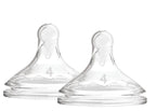 Dr. Brown's tetina silicon Options+ cu gat larg  nivel 4 01
