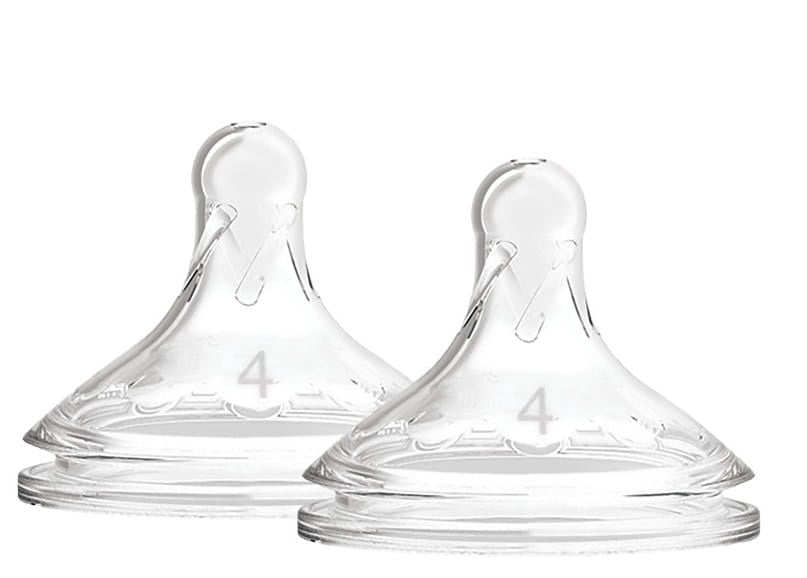 Dr. Brown's tetina silicon Options+ cu gat larg  nivel 4 01