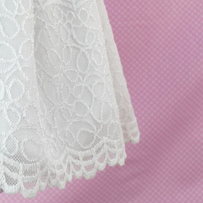 Soffi Baby rochie fete Bella, marimea 62-80, Alb Imagine secundară a produsului