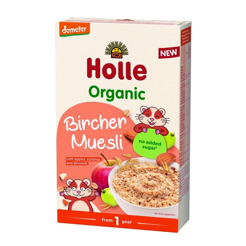 Holle ECO cereale Bircher Muesli 200g 12m+ Imagine principală a produsului