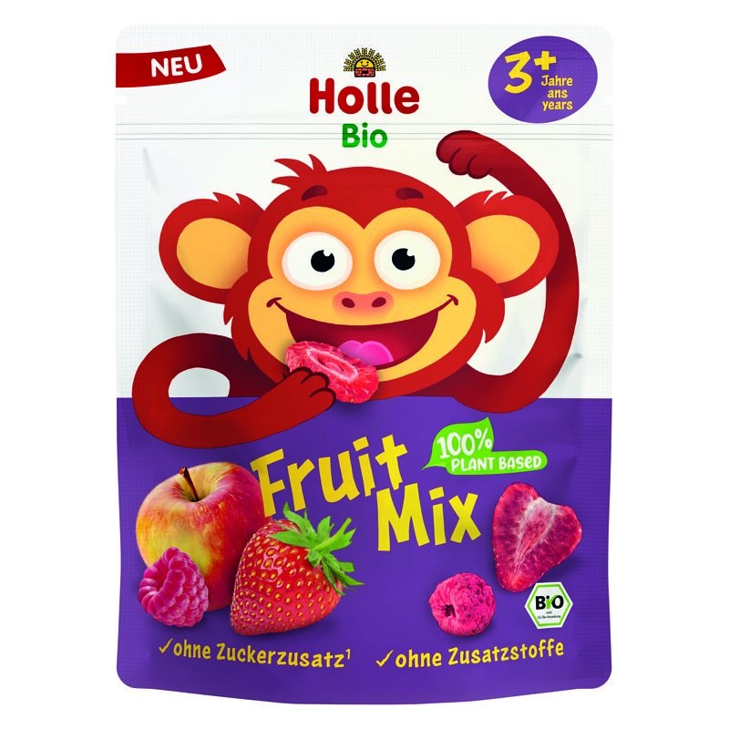 Holle ECO Mix de fructe liofilizate 13g 3 ani+