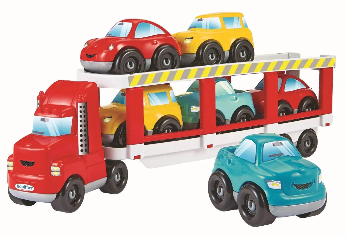 Ecoiffier jucarie Abrick Transportator Auto Platforma 18m+
