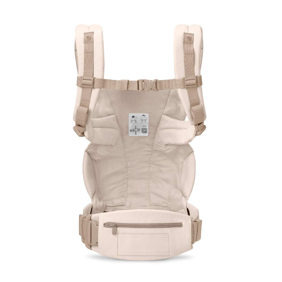 Ergobaby marsupiu Omni Deluxe 0-48 luni (3,2 - 20.40) kg Cotton Natural Beige