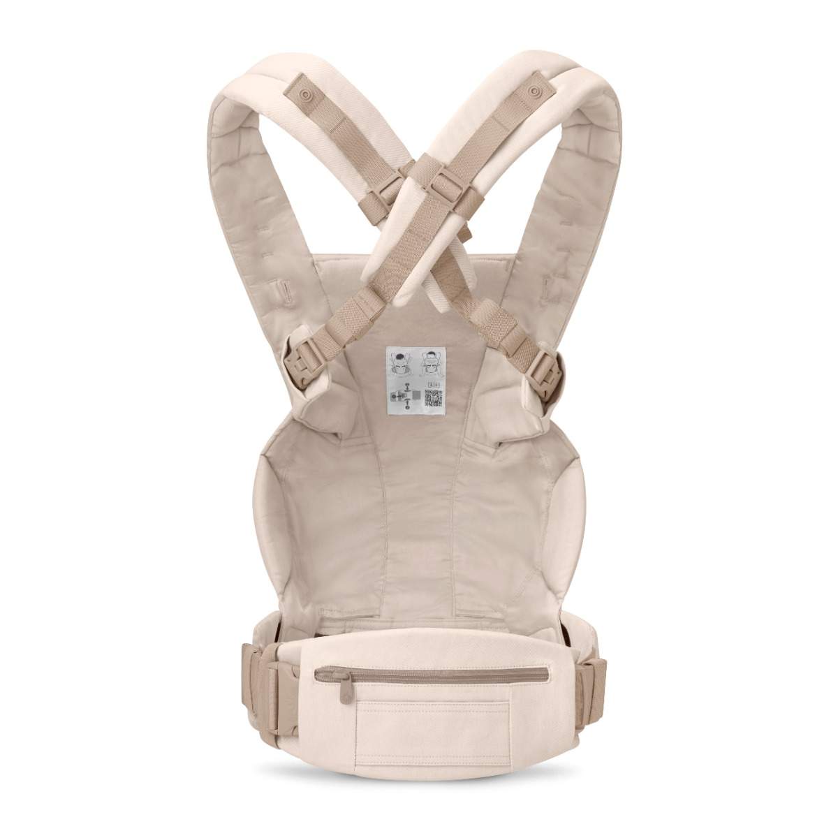 Ergobaby marsupiu Omni Deluxe 0-48 luni (3,2 - 20.40) kg Cotton Natural Beige